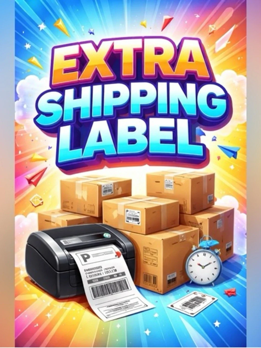 Extra Shipping Label